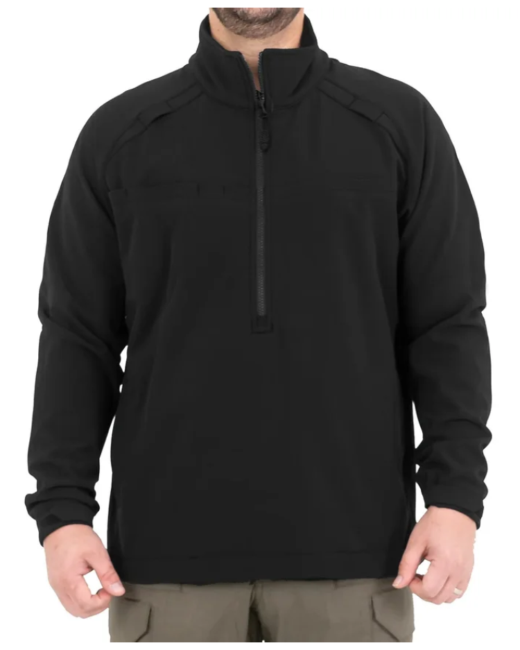 Men's Softshell Pullover, 1/2 Zip