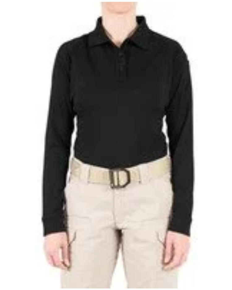 Performance Womens Polo Long Sleeve