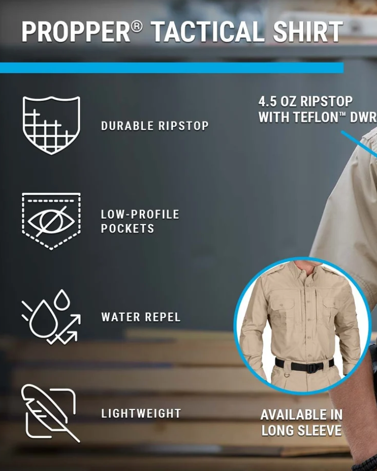 Men's Tactical Shirt – Short Sleeve