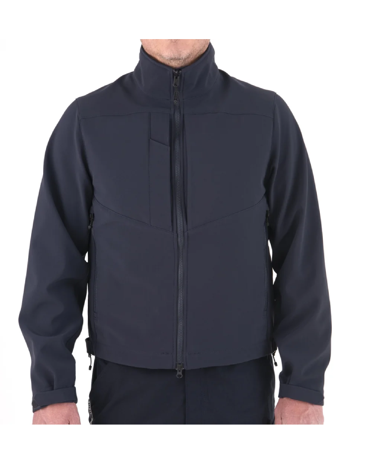 Men's Softshell Jacket Short Full Zip