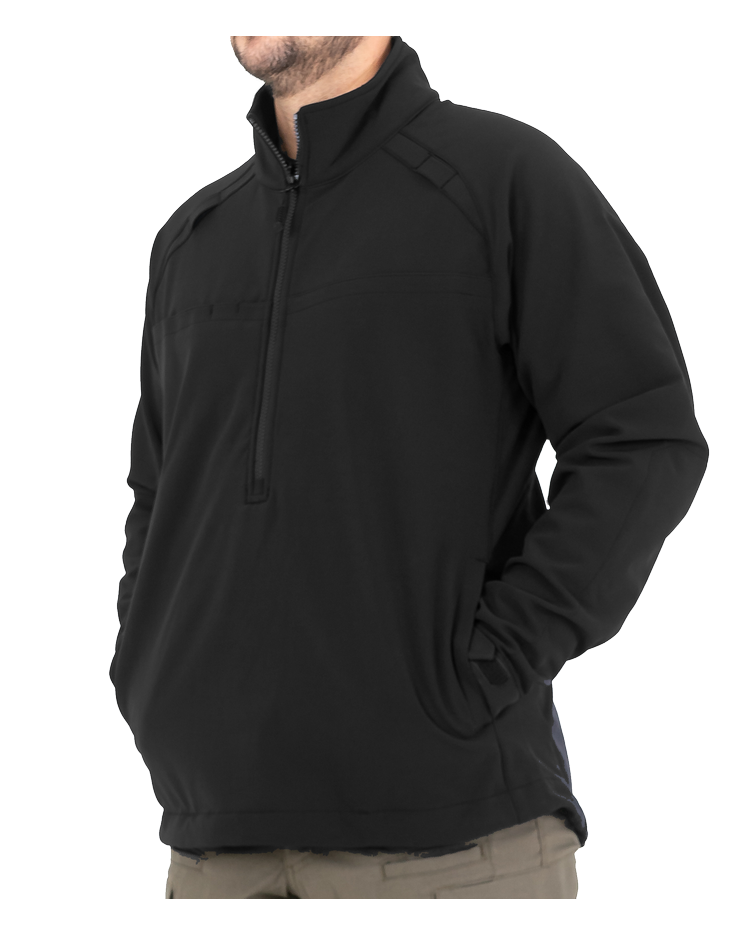 Mens Softshell Pull Over 1/2 Zip