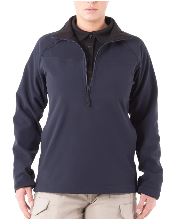 Womens Softshell Pull Over 1/2 Zip