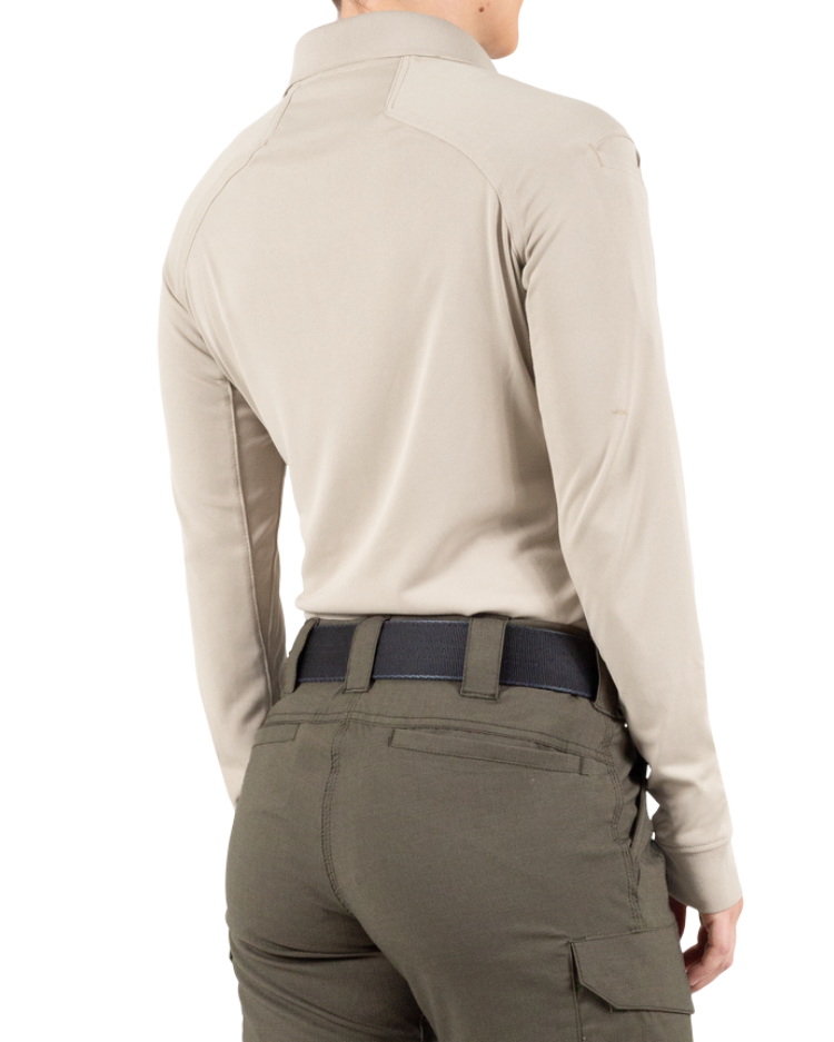 Performance Womens Polo Long Sleeve