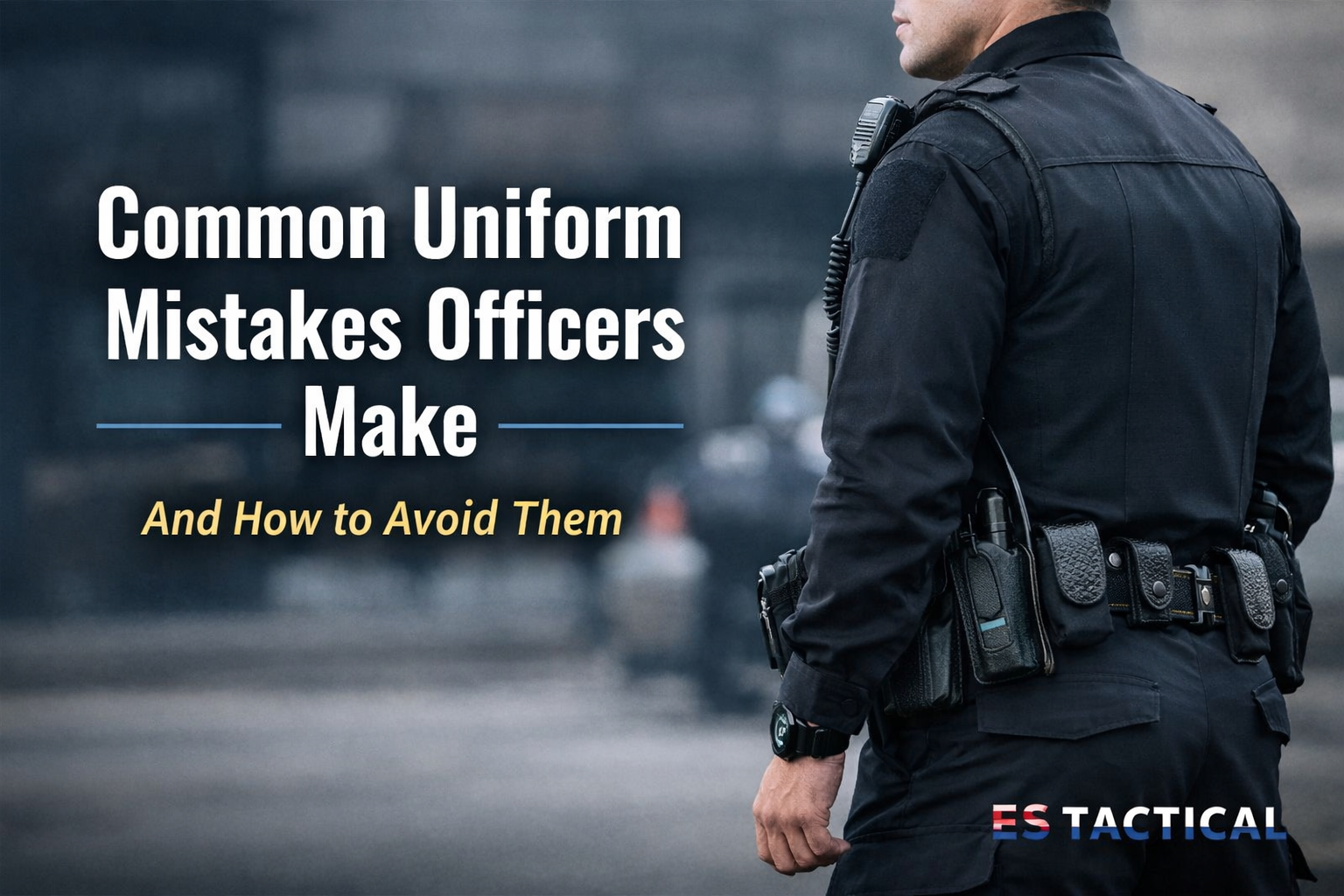 Common Uniform Mistakes Officers Make